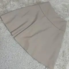 FOXEY NEW YORK フレアスカート ベージュ 40 キレイめ シンプル