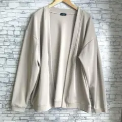 アーバンリサーチ ITEMS ノーカラー カーディガン ゆったり　Mのサムネイル