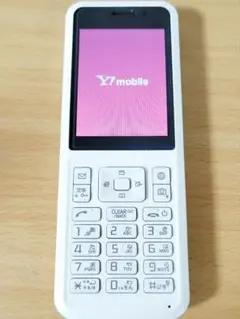 Y!mobile NP603SI ホワイト携帯電話 本体