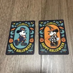 ディズニーじゃんけんカード ミッキー ミニー ハロウィン