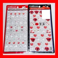 【ラス1★】正規品　ボンボンドロップシール　ミニ　ベイマックス　2点セット