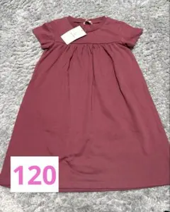 新品 branshes 120センチ半袖ワンピース