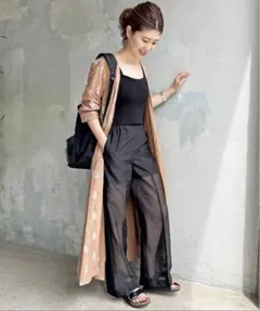 新品　Spick and Span シアークロスイージーパンツ