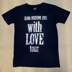 西野カナ 2015 with LOVE tour Tシャツのサムネイル