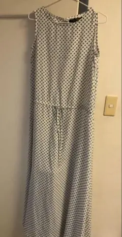 ClosetStory ユナイテッドアローズ　花柄　ワンピース　ホワイト　フリー