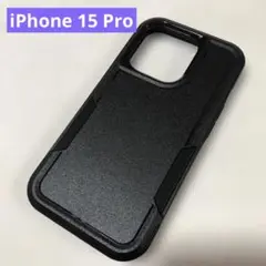 JETech iPhone 15 Pro 6.1インチ用 ケース 高耐久ブラック