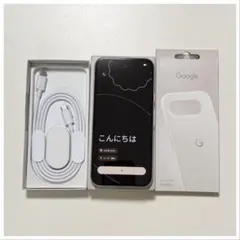 【美品】Google pixel9a 本体+未使用純正ケース【お得セット】