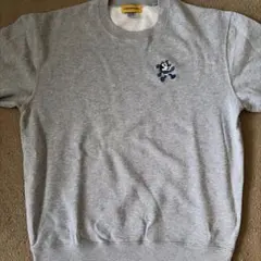 KUSOMEGANE グレー トレーナー L