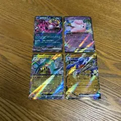 【新品4枚】キチキギス、リーリエのピッピ、ナンジャモのハラバリー、シロナのガブリ