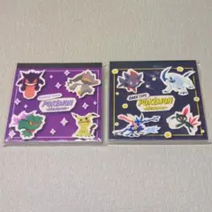 ポケットモンスター スクエアメモ ゴースト あく 2点セット