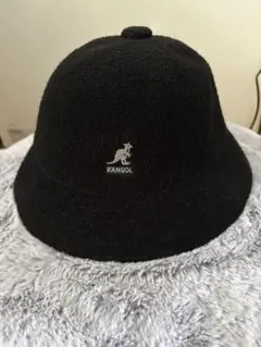 KANGOL ブラック バケットハット Lサイズ