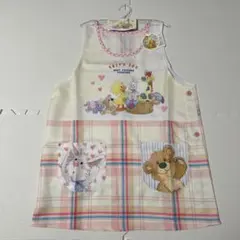 スージーズー　ピンク　保育士エプロン　フリーサイズ　新品未使用