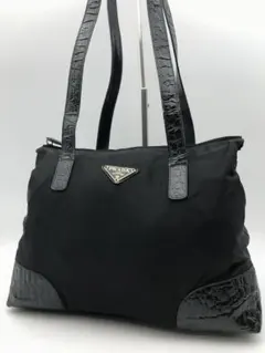PRADA　プラダ　ショルダーバッグ　テスートナイロン　三角ロゴ　408