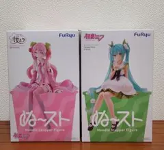 【初音ミク＆桜ミク】ぬーどるストッパー２点セット