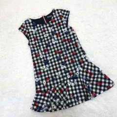 美品 TOMMY HILFIGER トミーヒルフィガー 花柄 ワンピース 110