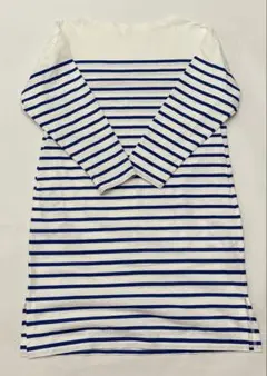 UNIQLO ボーダー ワンピース チュニック 長袖 ボートネック Ｍサイズ