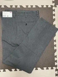 ヒートテックスマートパンツ　丈短め　千鳥格子　新品