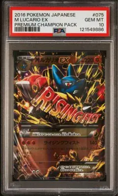【本日限定】Mルカリオ EX psa10 メガルカリオ 2025年最新】mルカリオ psa10の人気アイテム - メルカリ
