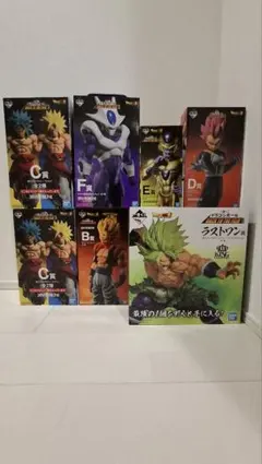 新品未開封 開封品 ドラゴンボール 一番くじ backtothefilm セット