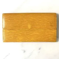 【良品】LOUIS VUITTON エピ ポルトフォイユ サラ 長財布