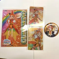 キュアウィング カード＋缶バッジ まとめ売り