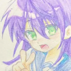 ファンアート 一点物 アナログ 手描きイラストNo.1 - メルカリ