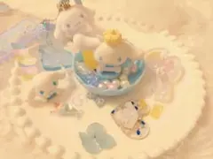 ☆20th限定・シナモロール ガチャ詰めポーチ＆シャカシャカ☆豪華特典付☆