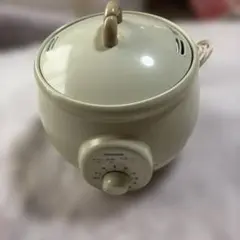Zojirushi おかゆメーカークリーム色 タイマー付きのサムネイル