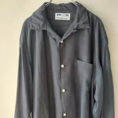 WIND AND SEA ウィンダンシー　レーヨンシャツ　 ブラックのサムネイル