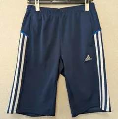 adidas アディダス ジャージ ハーフパンツ ネイビーのサムネイル