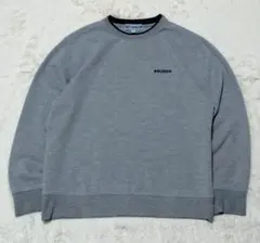 Kaepe トレーナー スウェット グレー M シンプル メンズ 薄手