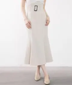 ハイウエストマーメイドスカート