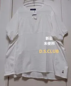 新品未使用 D.S.CLUB パッチワーク風 チュニック シャツのサムネイル