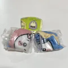 映画ちいかわ人魚の島のひみつ　ダイカットポーチ ちいかわ ハチワレ セット