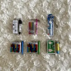 文房具 ミニチュア ガチャ 6点セット まとめ売り