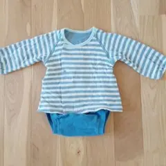 コンビミニ　ラップクラッチ　ロンパース　長袖
