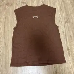 OLIVE des OLIVE タンクトップ ブラウン レディース　即購入⭕️