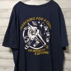 トイ・ストーリー　バズ　エイリアン　Tシャツ　2XL　Vネック　USA古着