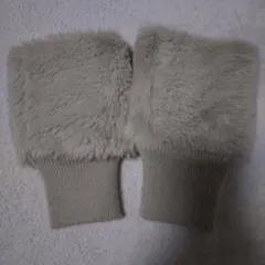 手袋指なし ベージュ
