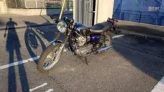 W800カフェレーサー令和9年10月まで車検有【説明欄に動画URL掲載中】のサムネイル
