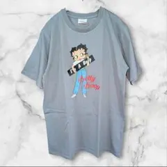 大きいサイズベティブープ 半袖 Tシャツ グレー LL 763.