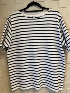 GLOBAL WORK ボーダーTシャツ　メンズのサムネイル