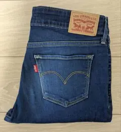 Levi's 711 スキニーデニム 28サイズ ダークブルー