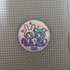 ナルミヤキャラクターズ　メゾピアノ　刺繍缶バッジ