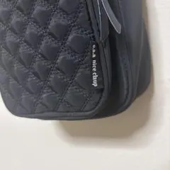 【美品】nice claup ナイスクラップ　キルティング　ボディバッグ