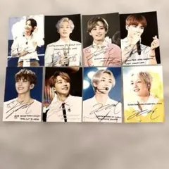 세븐틴 정한 로손 프린트 L판 8장 세트