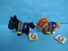 マンハッタンカフェ　アグネスデジタル　サラブレッドコレクション　競馬　ぬいぐるみ