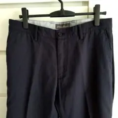 Eddie Bauer ネイビー スラックス 春・夏用　32×32のサムネイル