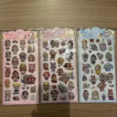 【早い者勝ち‼️】クライベイビー ボンボンドロップシール 立体シール 3枚セット