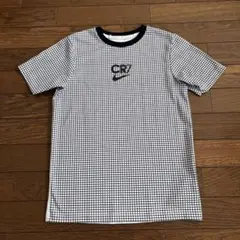 Nike CR7 チェック柄 半袖シャツ　140cm
